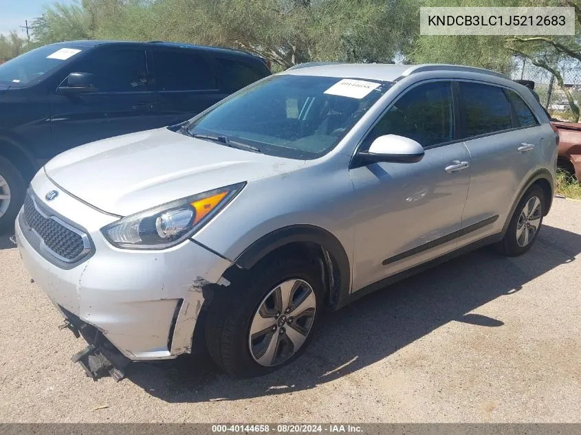 2018 Kia Niro Fe/Lx VIN: KNDCB3LC1J5212683 Lot: 40144658