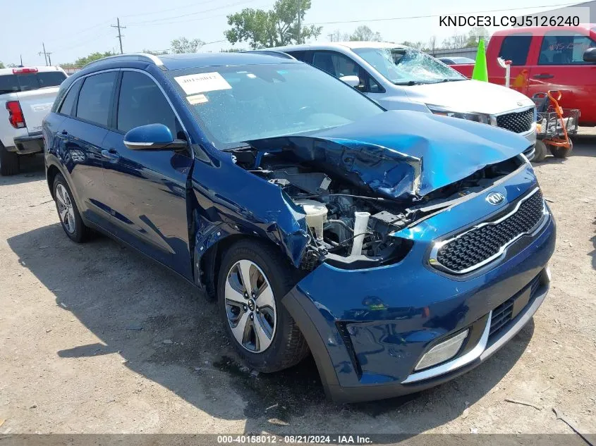 2018 Kia Niro Ex VIN: KNDCE3LC9J5126240 Lot: 40158012