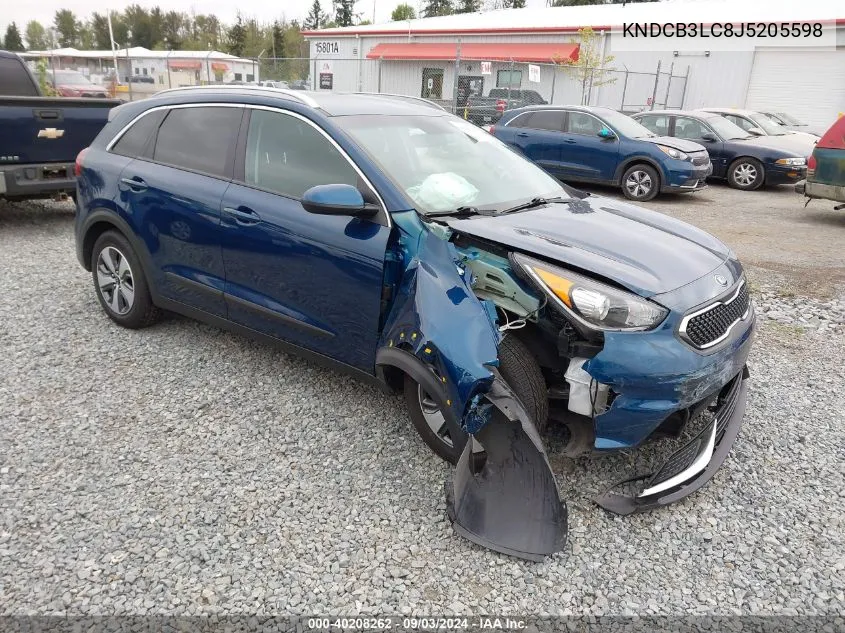 KNDCB3LC8J5205598 2018 Kia Niro Lx