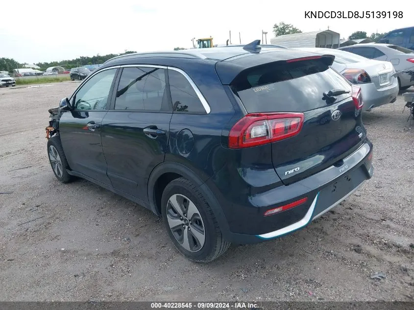 2018 Kia Niro Plug-In Hybrid Ex VIN: KNDCD3LD8J5139198 Lot: 40228545