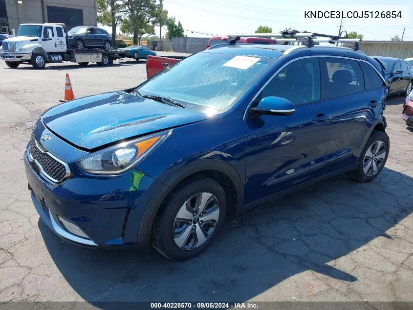 2018 Kia Niro Ex VIN: KNDCE3LC0J5126854 Lot: 40228570