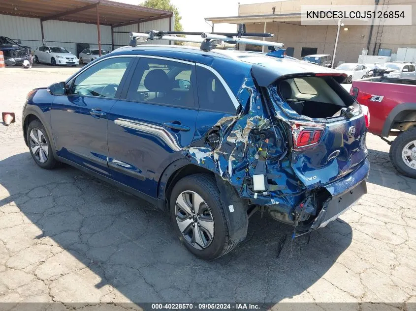 2018 Kia Niro Ex VIN: KNDCE3LC0J5126854 Lot: 40228570