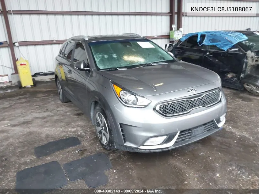 2018 Kia Niro Ex VIN: KNDCE3LC8J5108067 Lot: 40302143