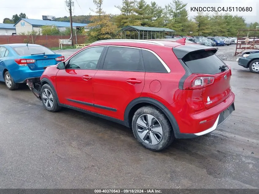 KNDCC3LC4J5110680 2018 Kia Niro Ex