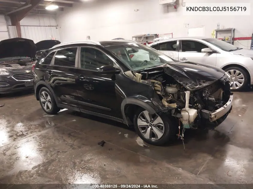 2018 Kia Niro Lx VIN: KNDCB3LC0J5156719 Lot: 40388125