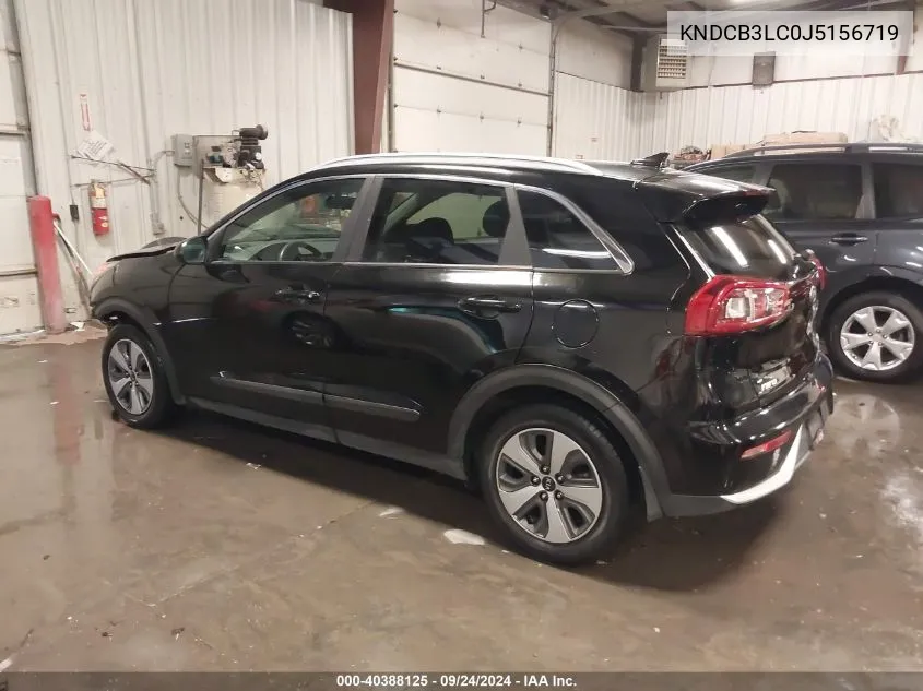 2018 Kia Niro Lx VIN: KNDCB3LC0J5156719 Lot: 40388125