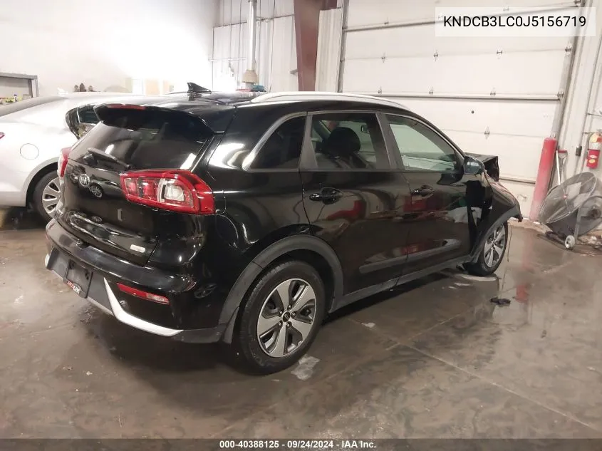 2018 Kia Niro Lx VIN: KNDCB3LC0J5156719 Lot: 40388125