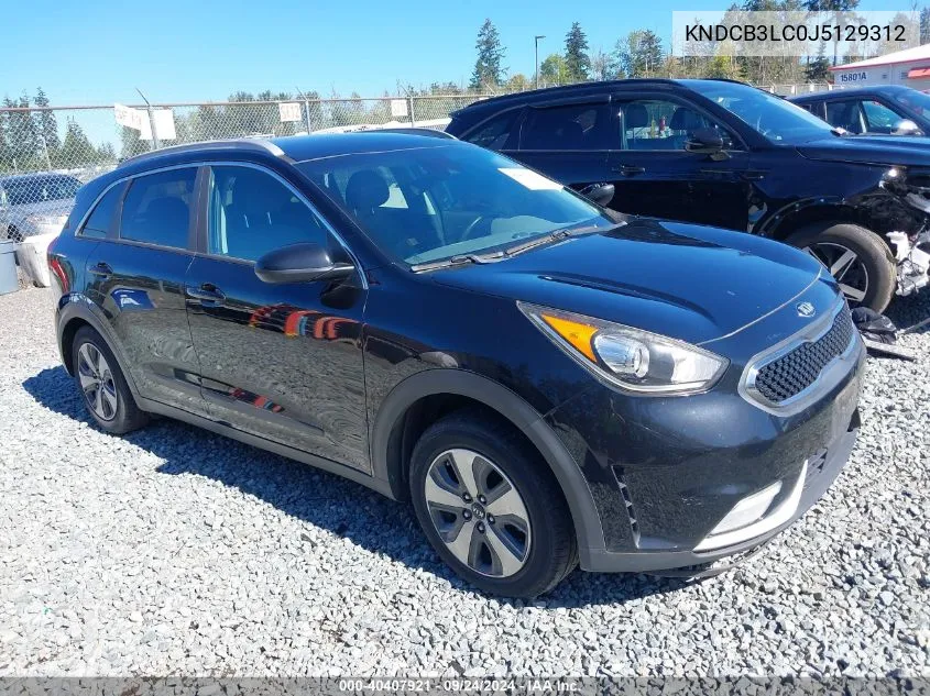 2018 Kia Niro Lx VIN: KNDCB3LC0J5129312 Lot: 40407921