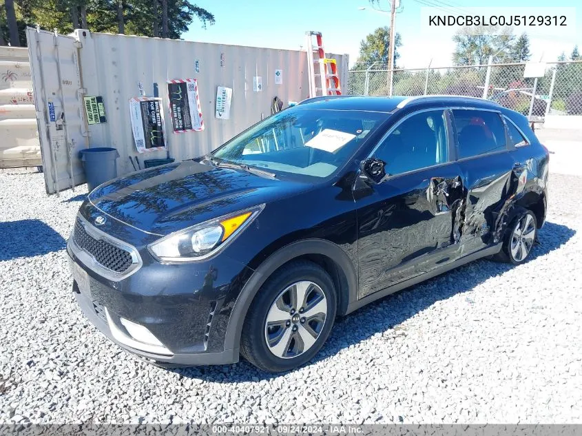 2018 Kia Niro Lx VIN: KNDCB3LC0J5129312 Lot: 40407921