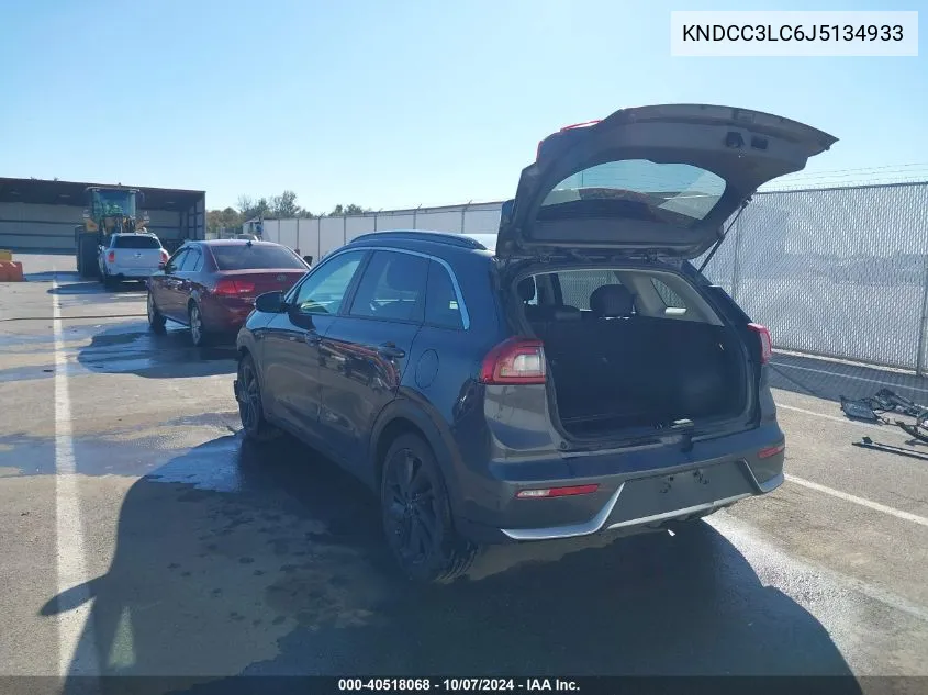 2018 Kia Niro Ex VIN: KNDCC3LC6J5134933 Lot: 40518068