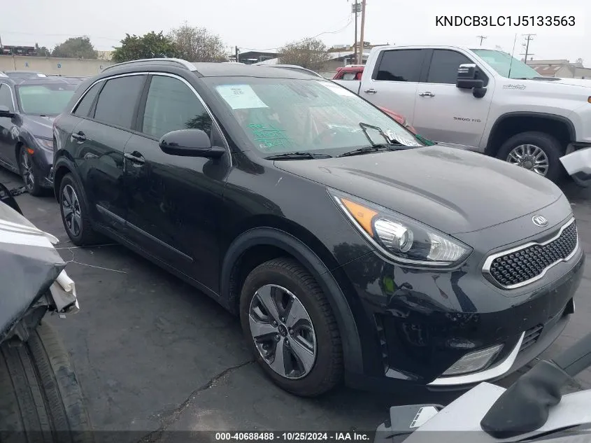 2018 Kia Niro Lx VIN: KNDCB3LC1J5133563 Lot: 40688488