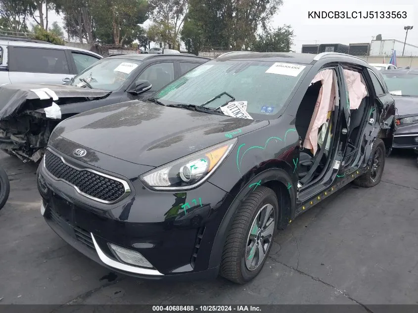 2018 Kia Niro Lx VIN: KNDCB3LC1J5133563 Lot: 40688488