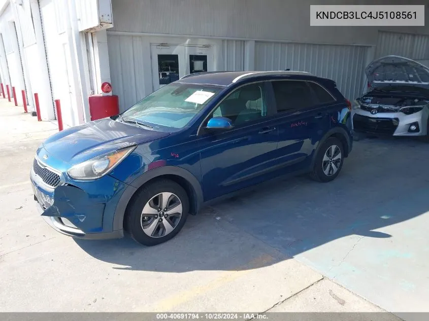 2018 Kia Niro Lx VIN: KNDCB3LC4J5108561 Lot: 40691794