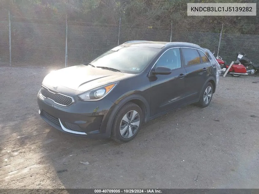 2018 Kia Niro Lx VIN: KNDCB3LC1J5139282 Lot: 40709005