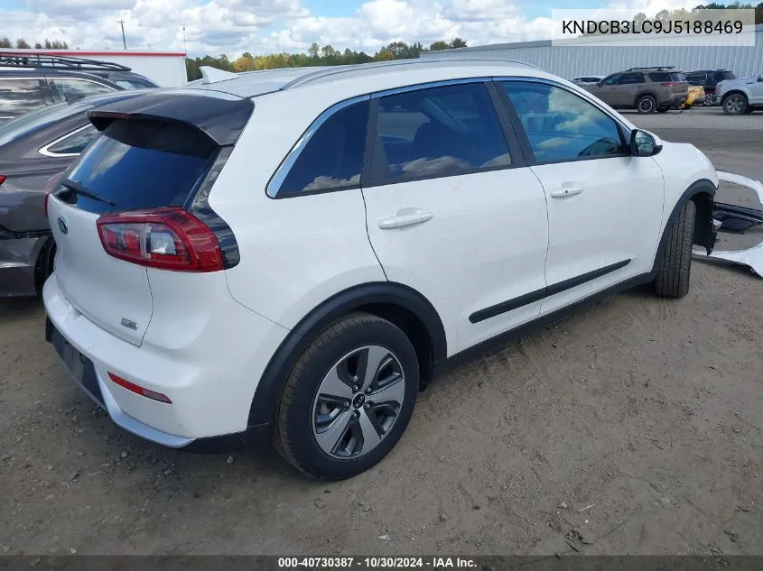 2018 Kia Niro Lx VIN: KNDCB3LC9J5188469 Lot: 40730387