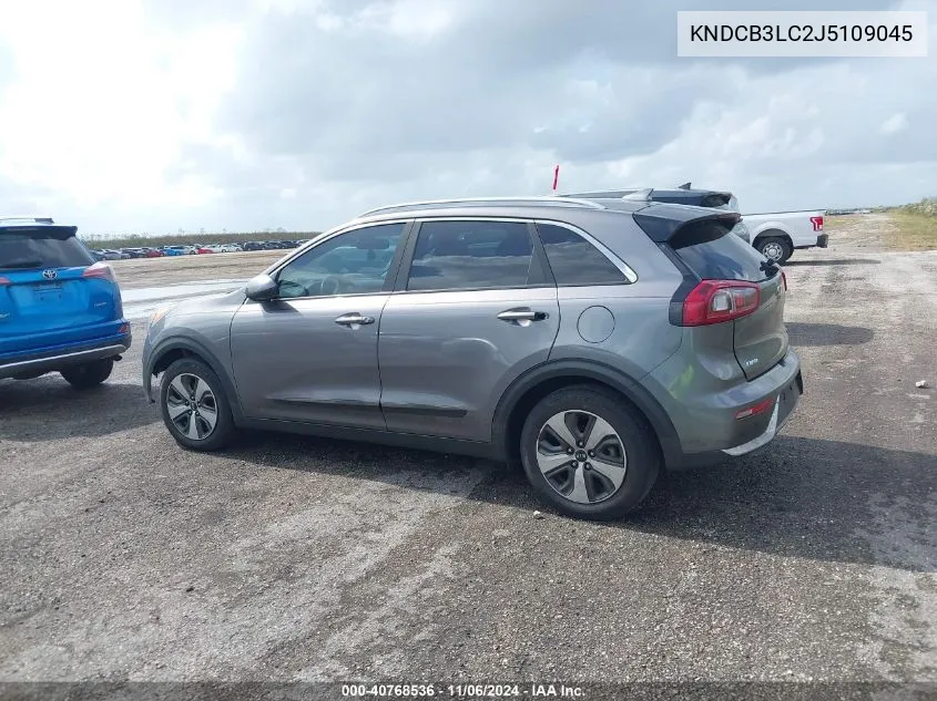 2018 Kia Niro Lx VIN: KNDCB3LC2J5109045 Lot: 40768536