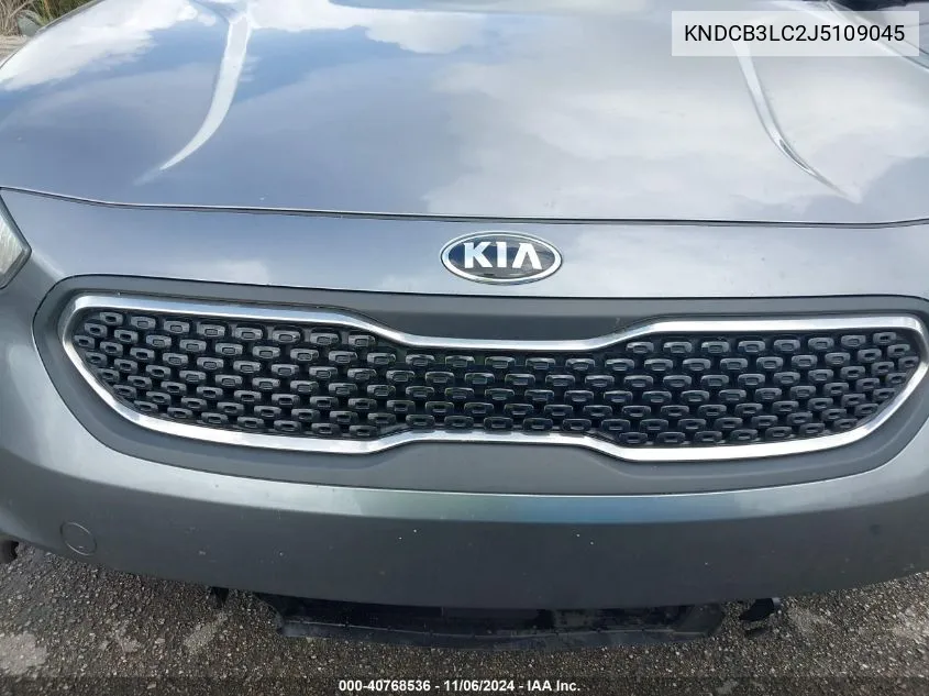 2018 Kia Niro Lx VIN: KNDCB3LC2J5109045 Lot: 40768536