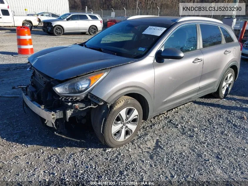 2018 Kia Niro Lx VIN: KNDCB3LC3J5203290 Lot: 40787333