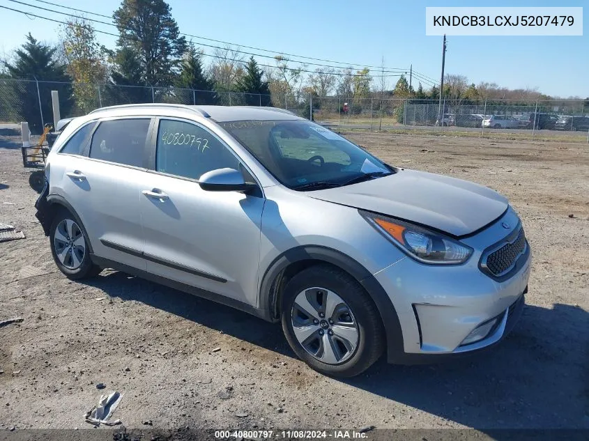 2018 Kia Niro Lx VIN: KNDCB3LCXJ5207479 Lot: 40800797