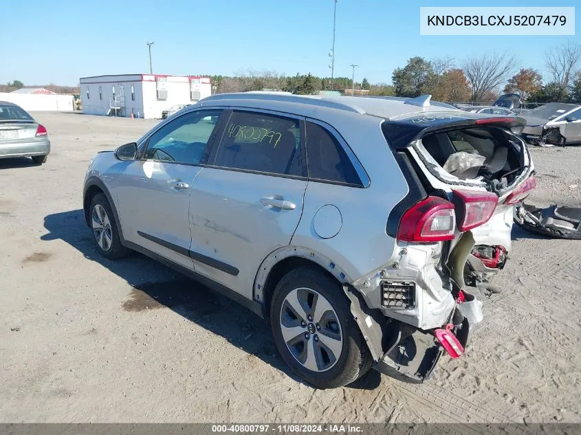 2018 Kia Niro Lx VIN: KNDCB3LCXJ5207479 Lot: 40800797