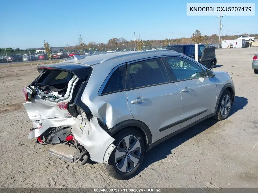 2018 Kia Niro Lx VIN: KNDCB3LCXJ5207479 Lot: 40800797