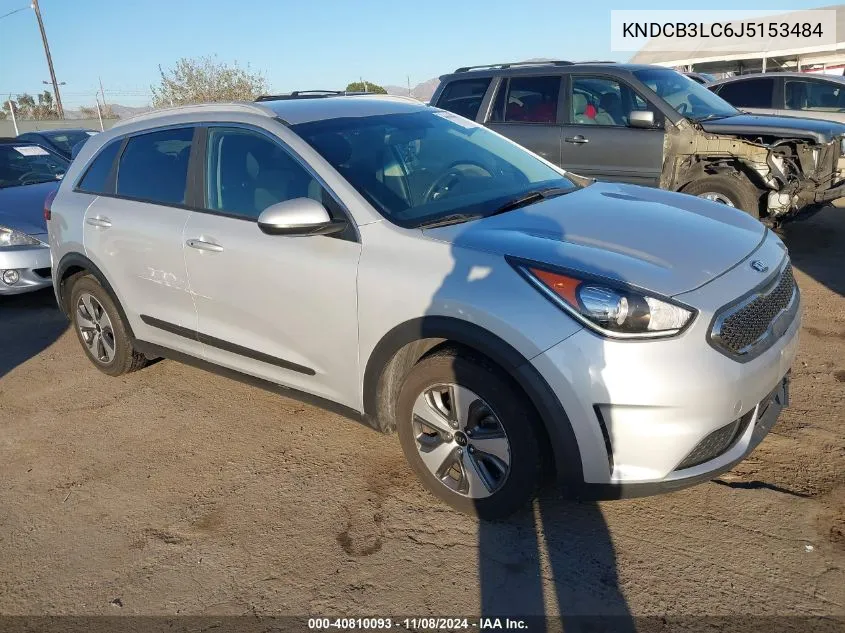 2018 Kia Niro Lx VIN: KNDCB3LC6J5153484 Lot: 40810093