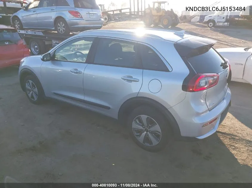 2018 Kia Niro Lx VIN: KNDCB3LC6J5153484 Lot: 40810093