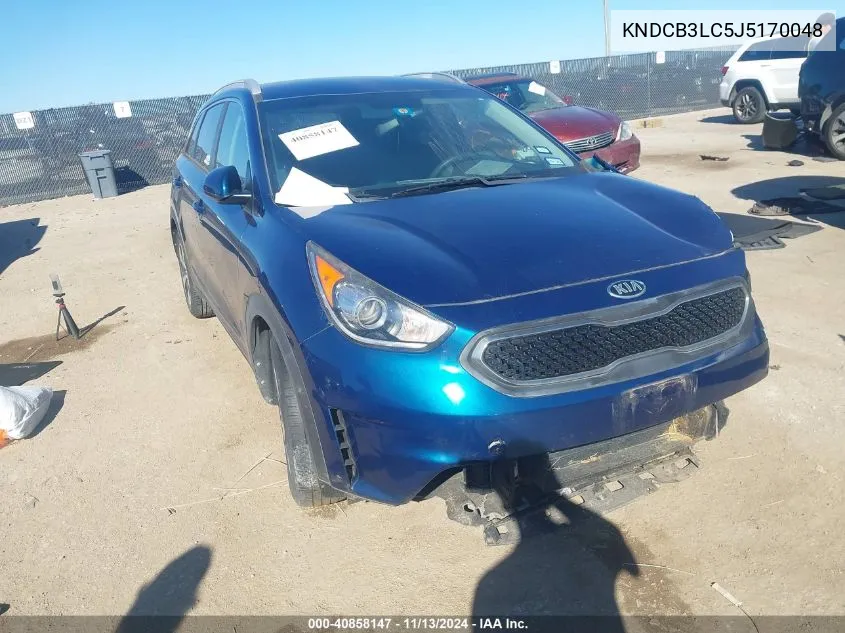 KNDCB3LC5J5170048 2018 Kia Niro Lx