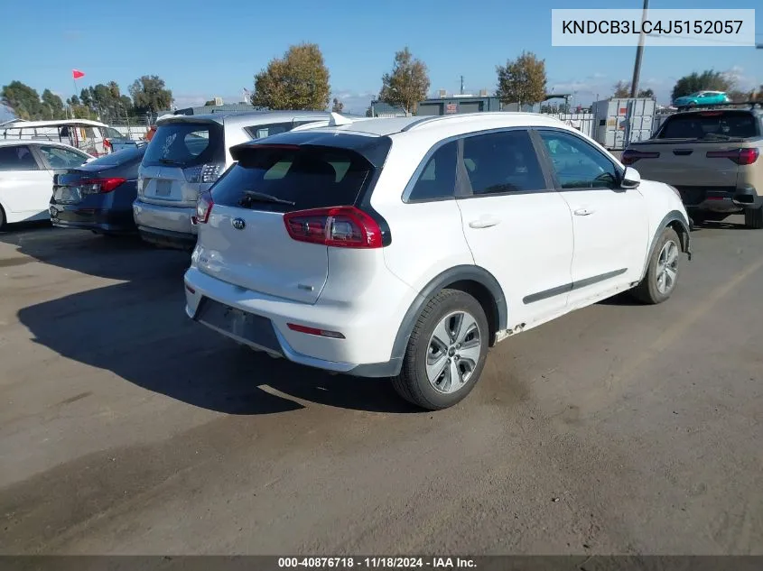 2018 Kia Niro Lx VIN: KNDCB3LC4J5152057 Lot: 40876718