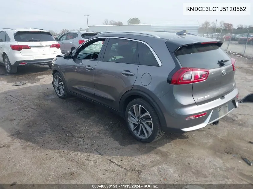 2018 Kia Niro Touring VIN: KNDCE3LC1J5120562 Lot: 40890153