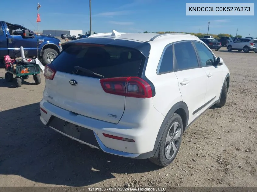 2019 Kia Niro VIN: KNDCC3LC0K5276373 Lot: 12101353