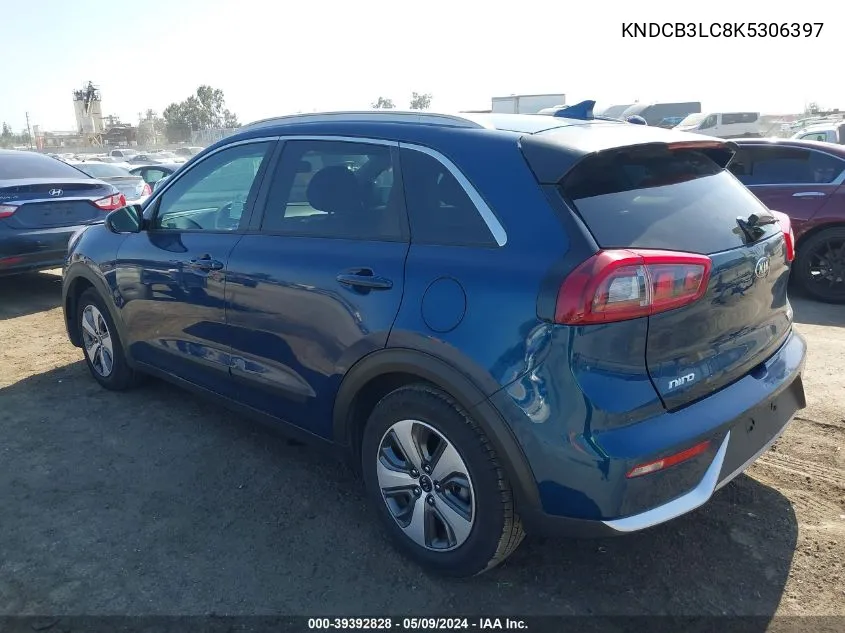 2019 Kia Niro Lx VIN: KNDCB3LC8K5306397 Lot: 39392828