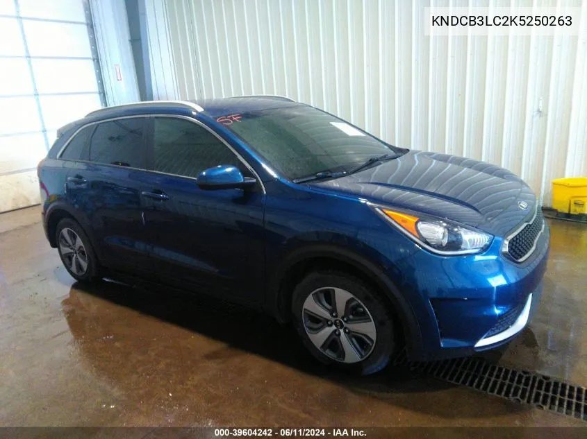 KNDCB3LC2K5250263 2019 Kia Niro Lx