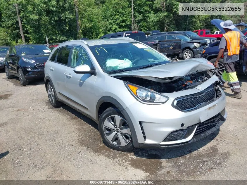 KNDCB3LC5K5322685 2019 Kia Niro Lx