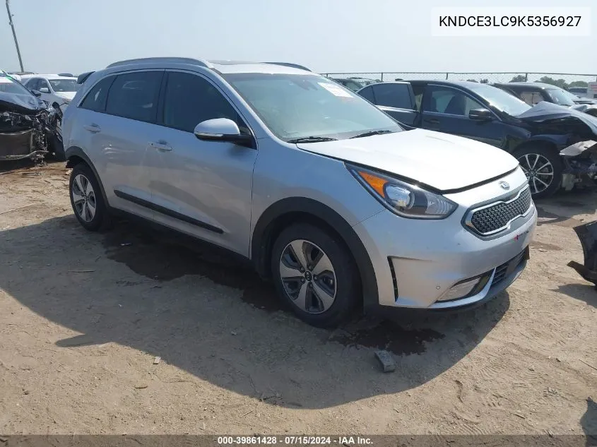 2019 Kia Niro Ex VIN: KNDCE3LC9K5356927 Lot: 39861428