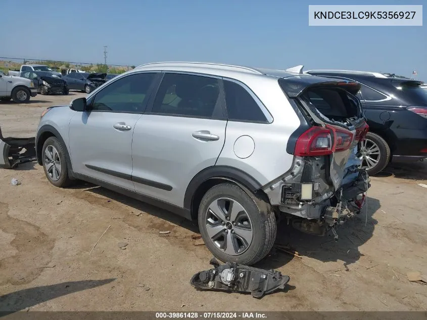 KNDCE3LC9K5356927 2019 Kia Niro Ex