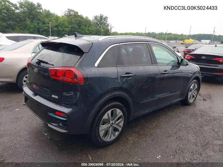 KNDCC3LG0K5024433 2019 Kia Niro Ev Ex