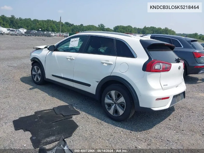 KNDCB3LC6K5218464 2019 Kia Niro Lx