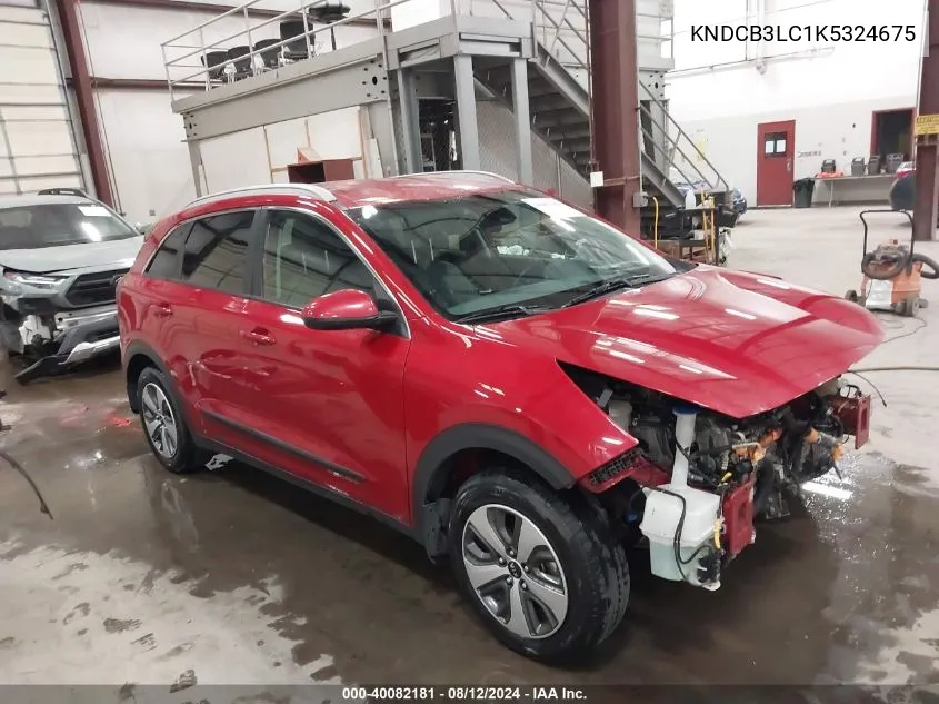 2019 Kia Niro Fe/Lx VIN: KNDCB3LC1K5324675 Lot: 40082181