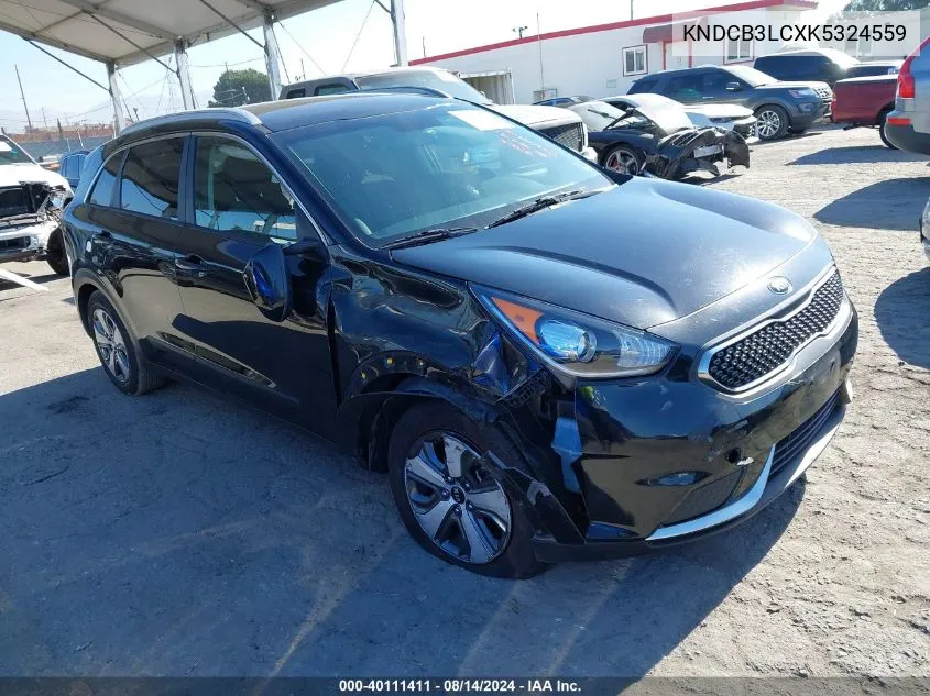 2019 Kia Niro Lx VIN: KNDCB3LCXK5324559 Lot: 40111411