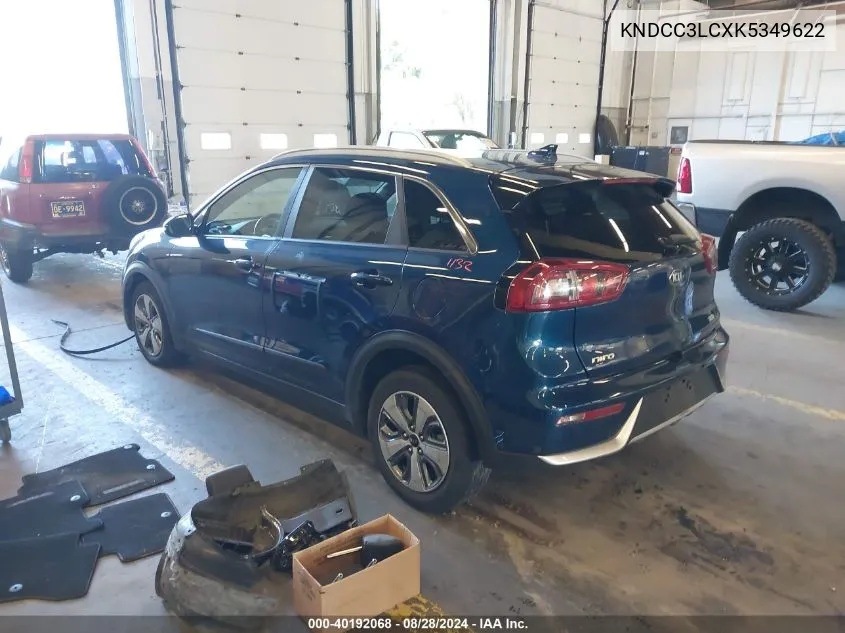 KNDCC3LCXK5349622 2019 Kia Niro Ex