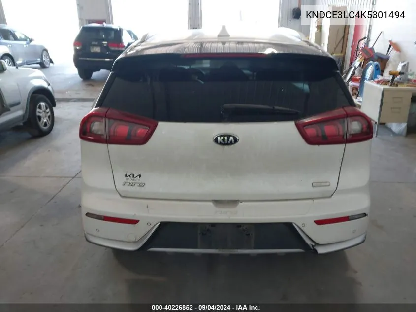 2019 Kia Niro Ex VIN: KNDCE3LC4K5301494 Lot: 40226852