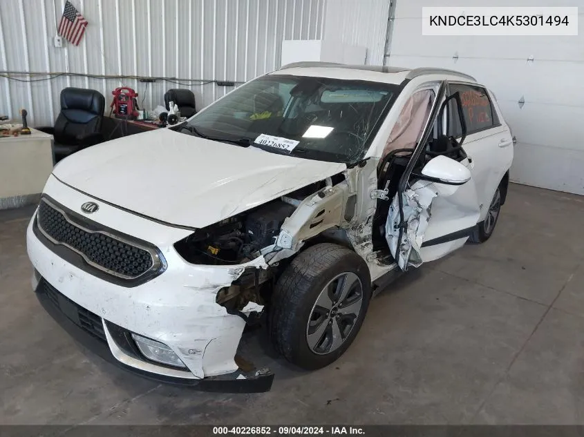 2019 Kia Niro Ex VIN: KNDCE3LC4K5301494 Lot: 40226852