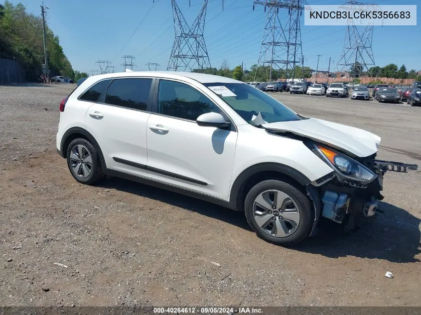 2019 Kia Niro Fe VIN: KNDCB3LC6K5356683 Lot: 40264612