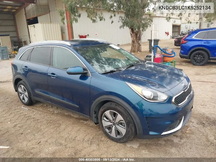 2019 Kia Niro Lx VIN: KNDCB3LC1K5252134 Lot: 40303805