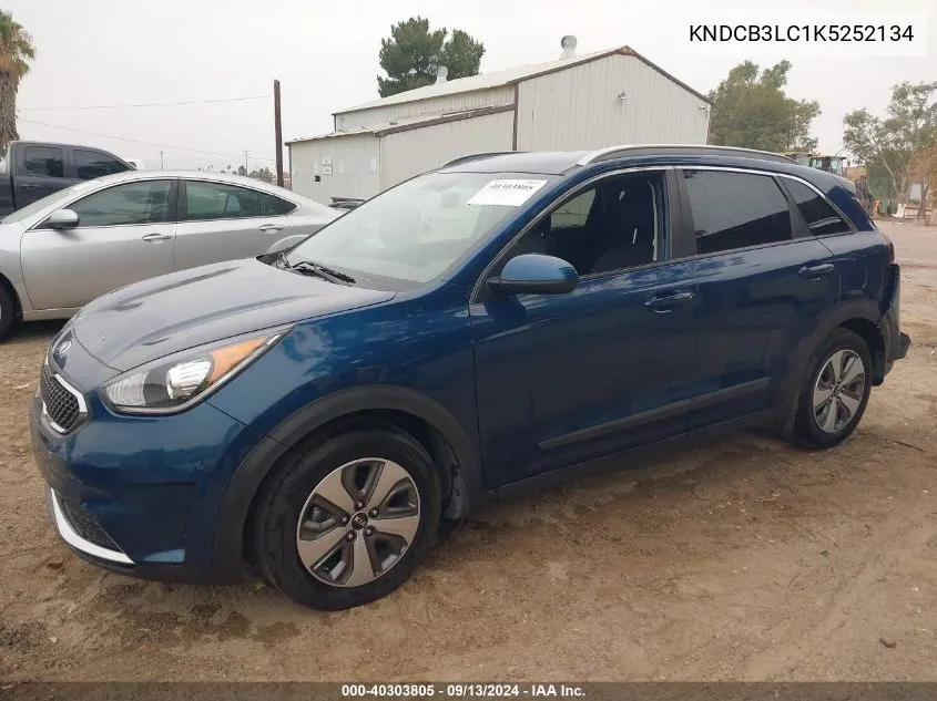 2019 Kia Niro Lx VIN: KNDCB3LC1K5252134 Lot: 40303805