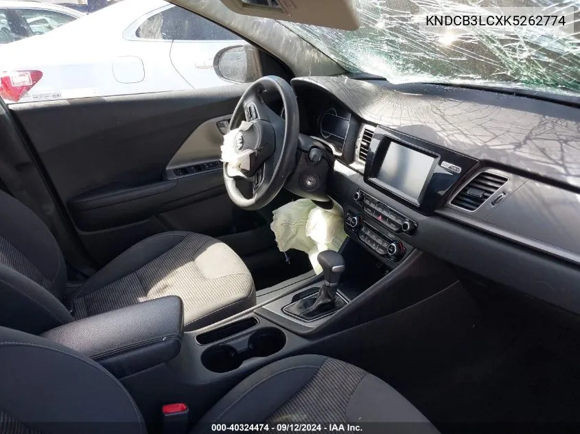 KNDCB3LCXK5262774 2019 Kia Niro Fe/Lx