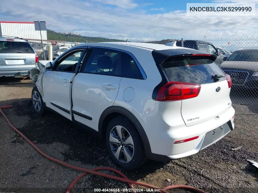 2019 Kia Niro Fe VIN: KNDCB3LC3K5299990 Lot: 40436655