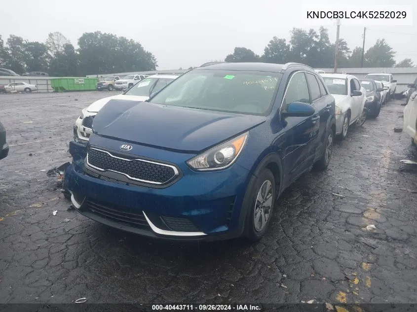 2019 Kia Niro Fe/Lx VIN: KNDCB3LC4K5252029 Lot: 40443711