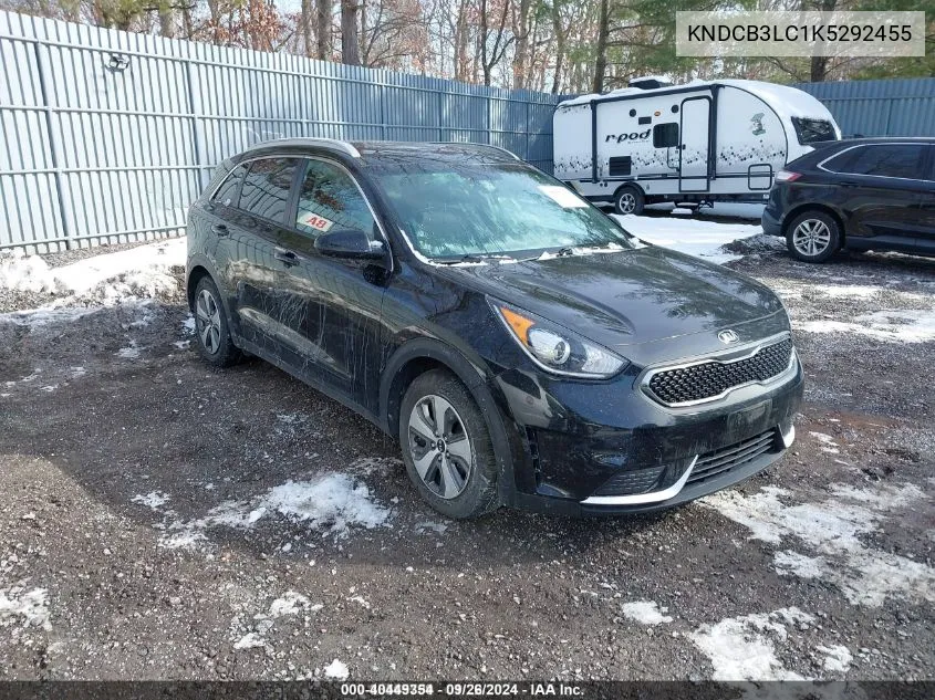 2019 Kia Niro Lx VIN: KNDCB3LC1K5292455 Lot: 40449354